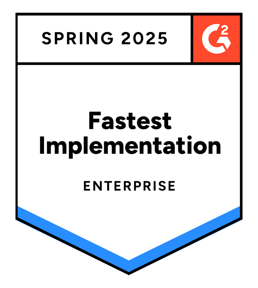 BADGE_G2-spring-2025-huddle-cloud-content-collaboration-fastest-implementation-enterprise-GoLiveTime_mar25